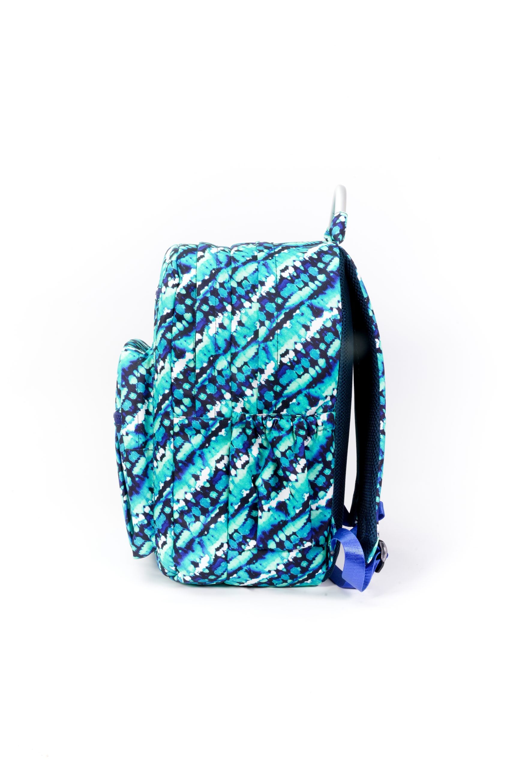 Water Color Turquoise Tie Dye Senior Student backpack