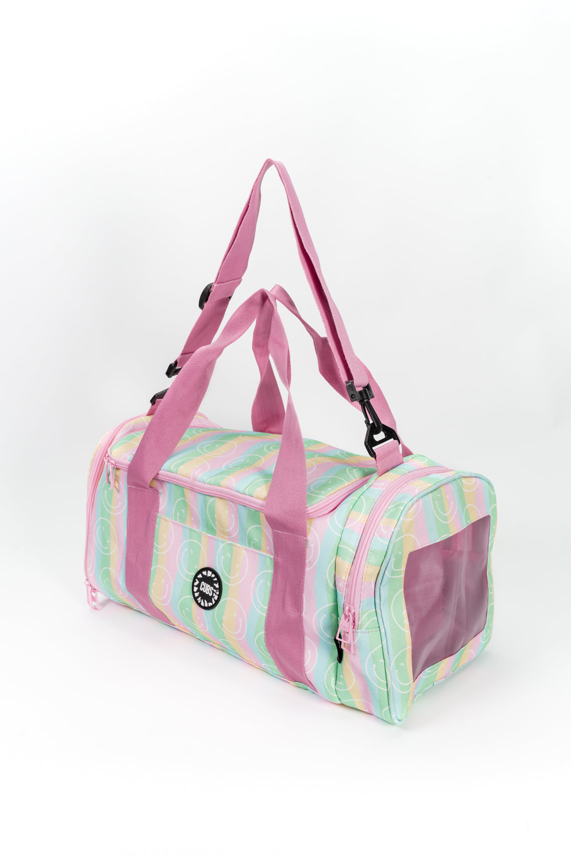 Pastel Smilesduffle bag