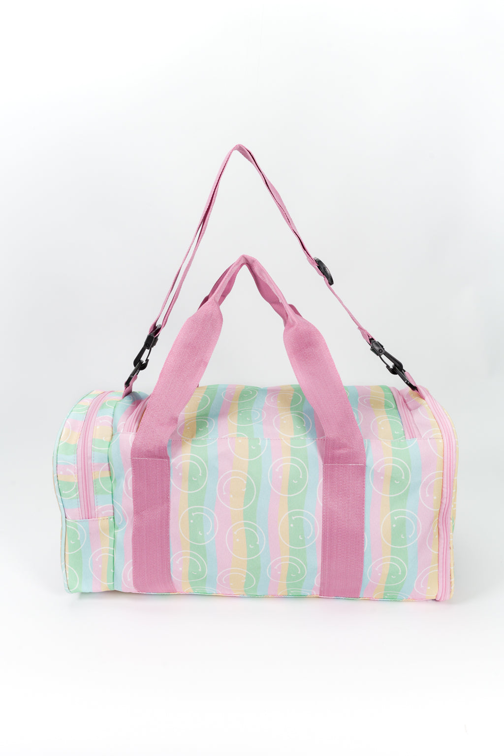 Pastel Smilesduffle bag