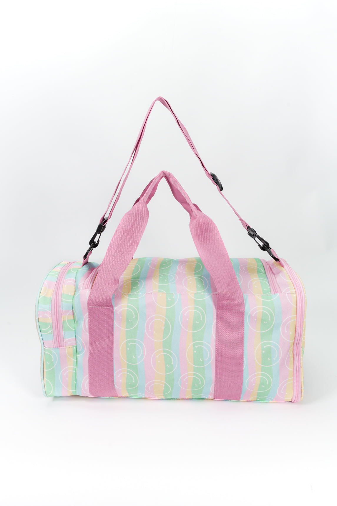 Pastel Smilesduffle bag
