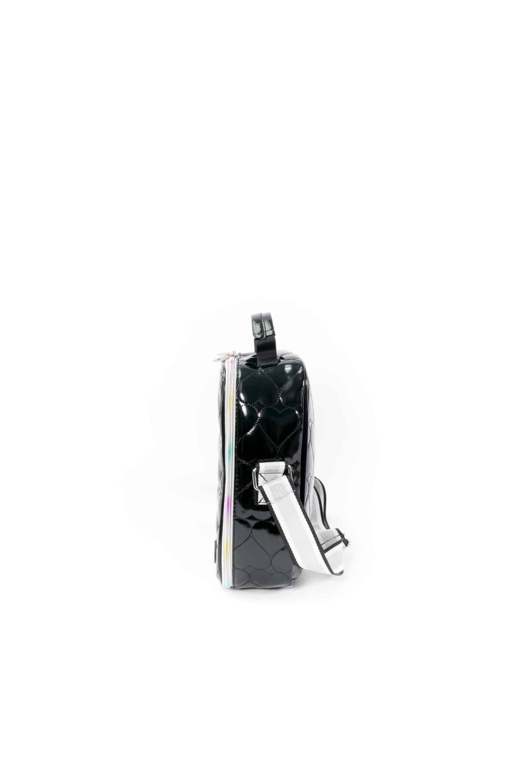 Shiny Black High School Lunch Bag