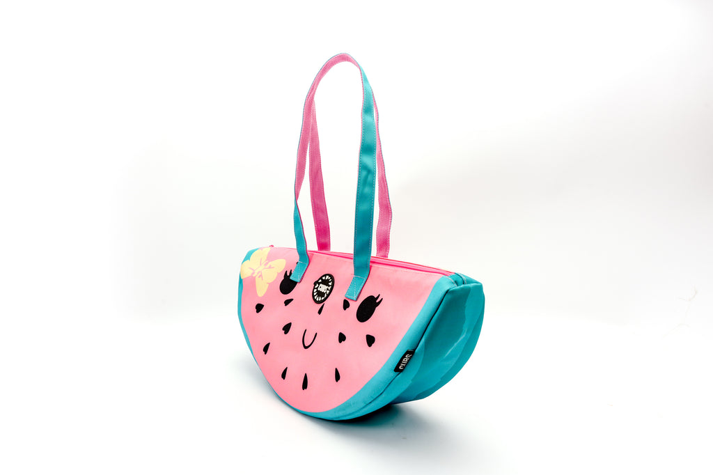 Pink/mint green water melon cooler