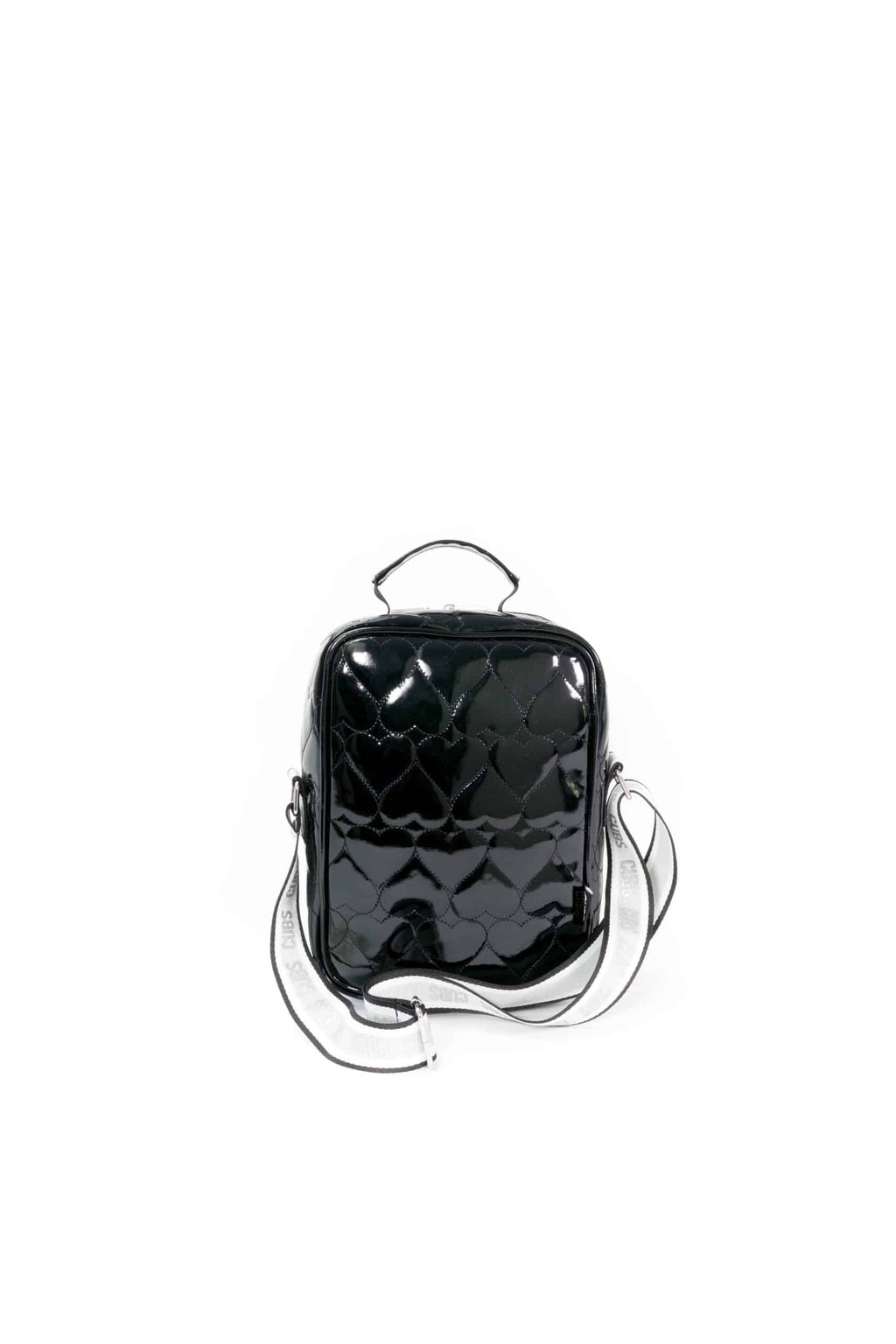 Shiny Black High School Lunch Bag
