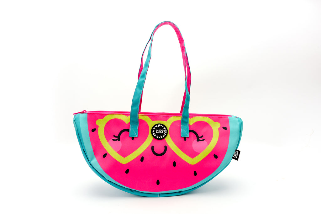cute fushia water melon cooler