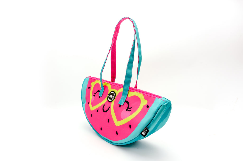 cute fushia water melon cooler