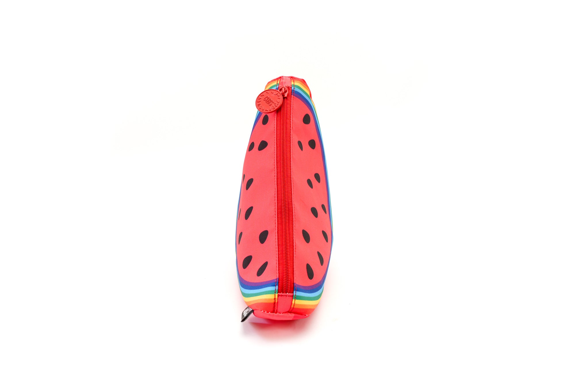 Fushia/Rainbow Watermelon Pouch