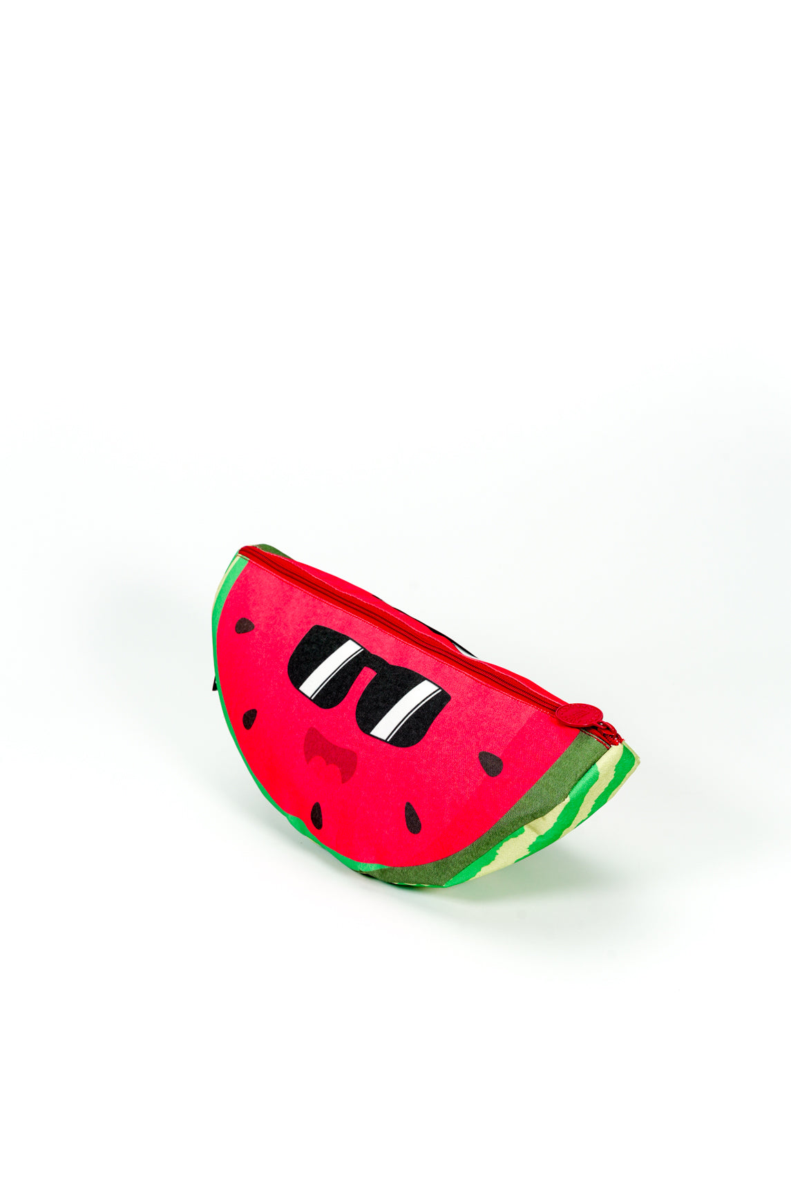 Watermelon With Sunglasses Large Pouch