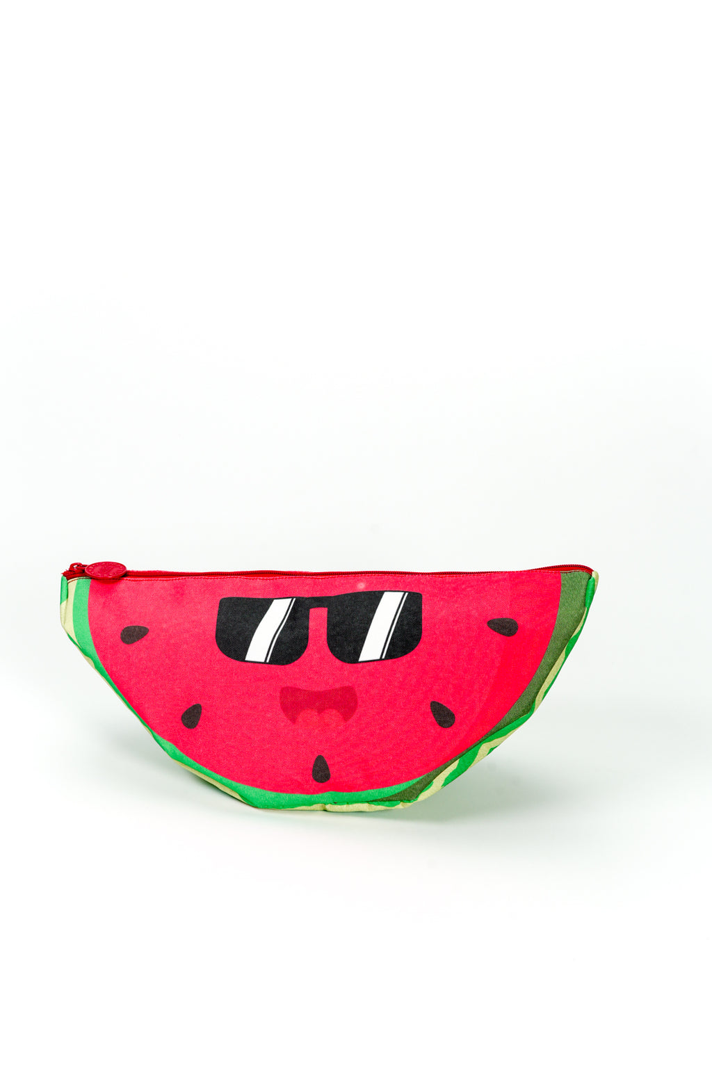 Watermelon With Sunglasses Large Pouch