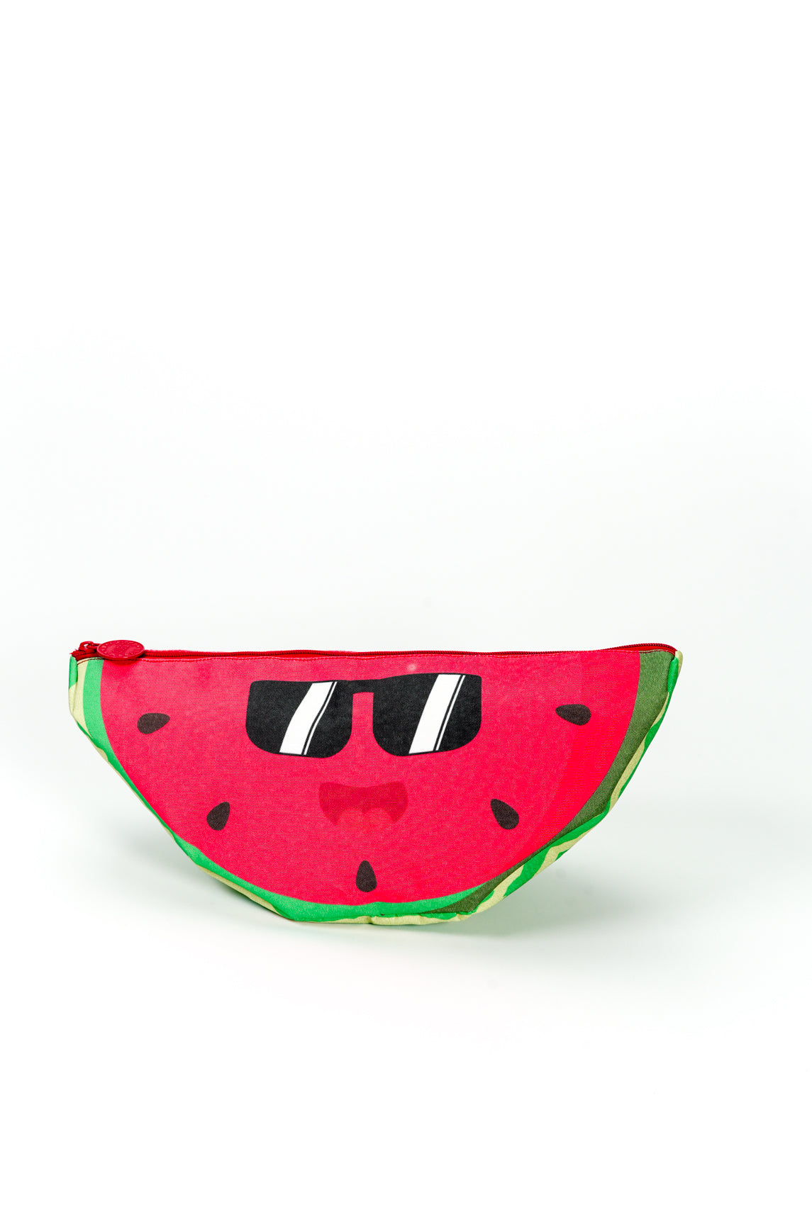 Watermelon With Sunglasses Large Pouch