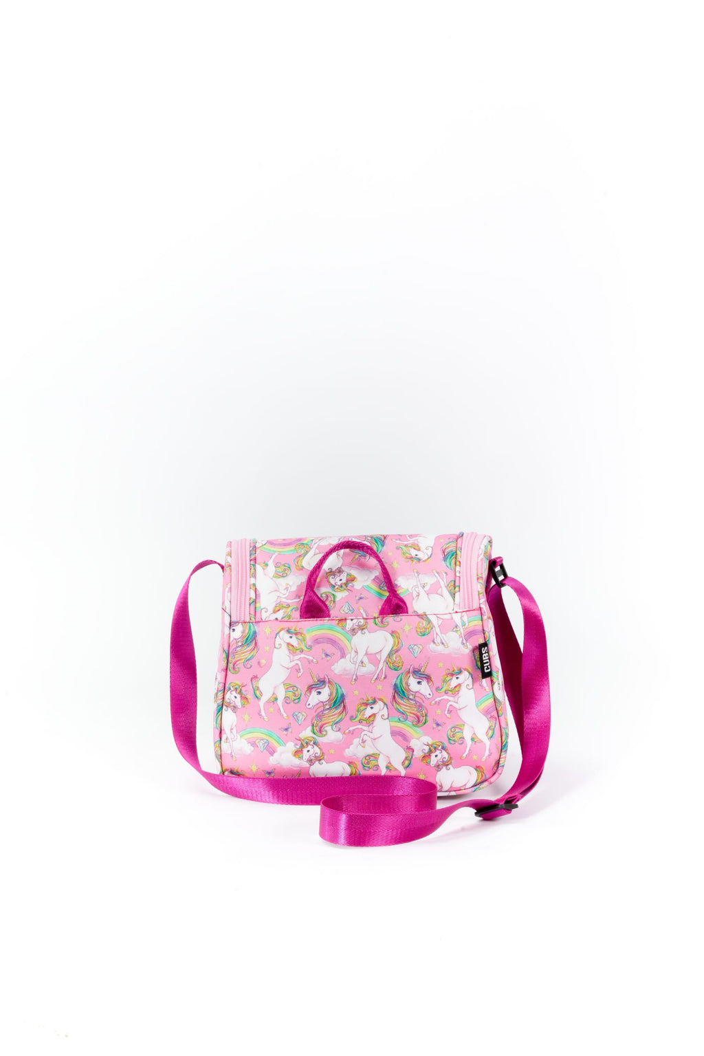 Dreamy Pink Unicorn Cross Body Lunch Bag