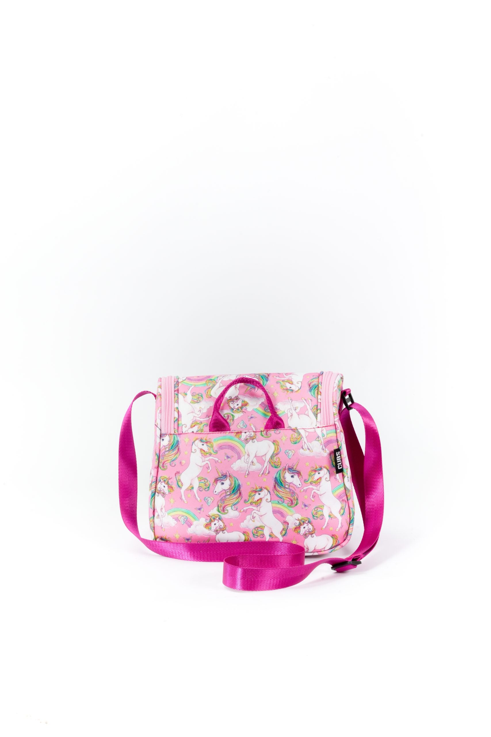 Dreamy Pink Unicorn Cross Body Lunch Bag