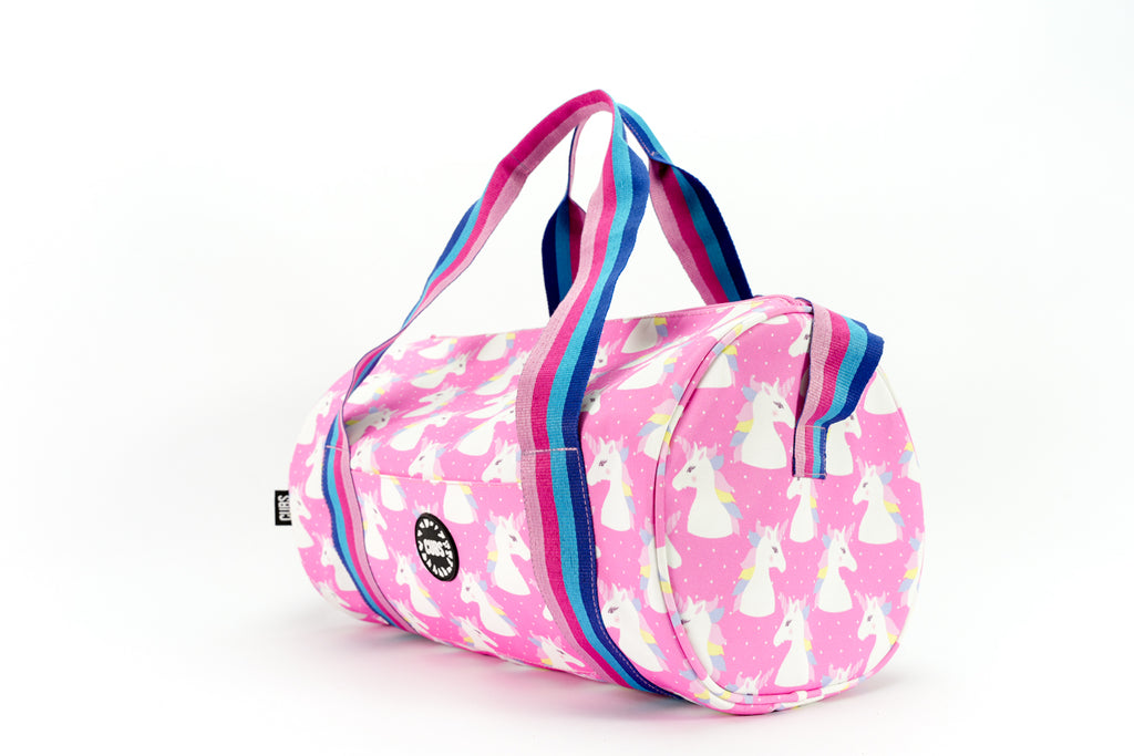 Pink Unicorn Glory Medium duffel