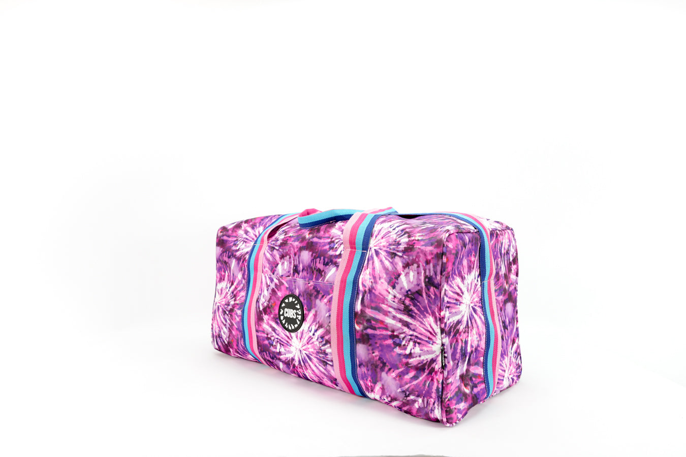 All Purple Tie Dye Medium Duffel Weekender