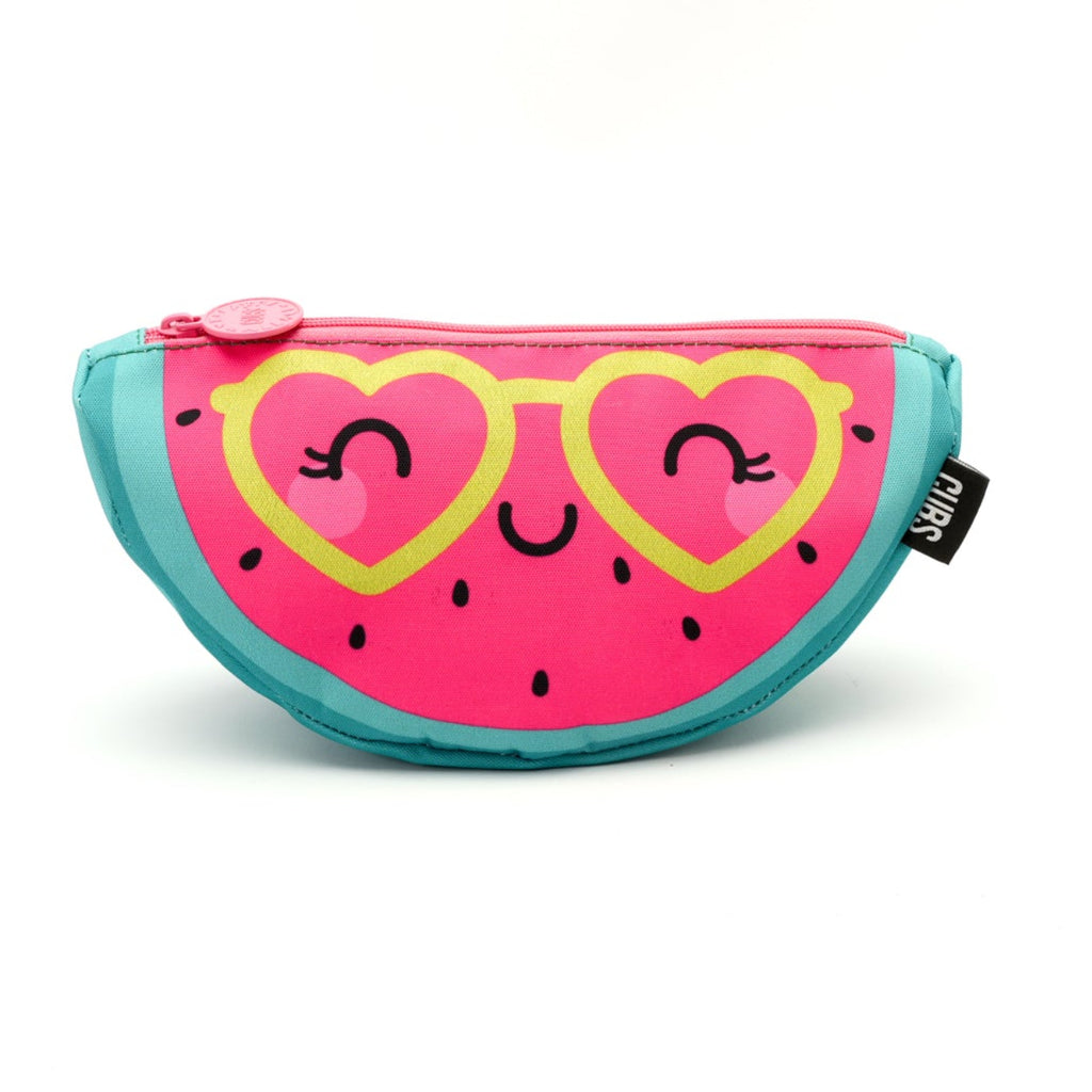 Fushia/Mint green WaterMelon Pouch