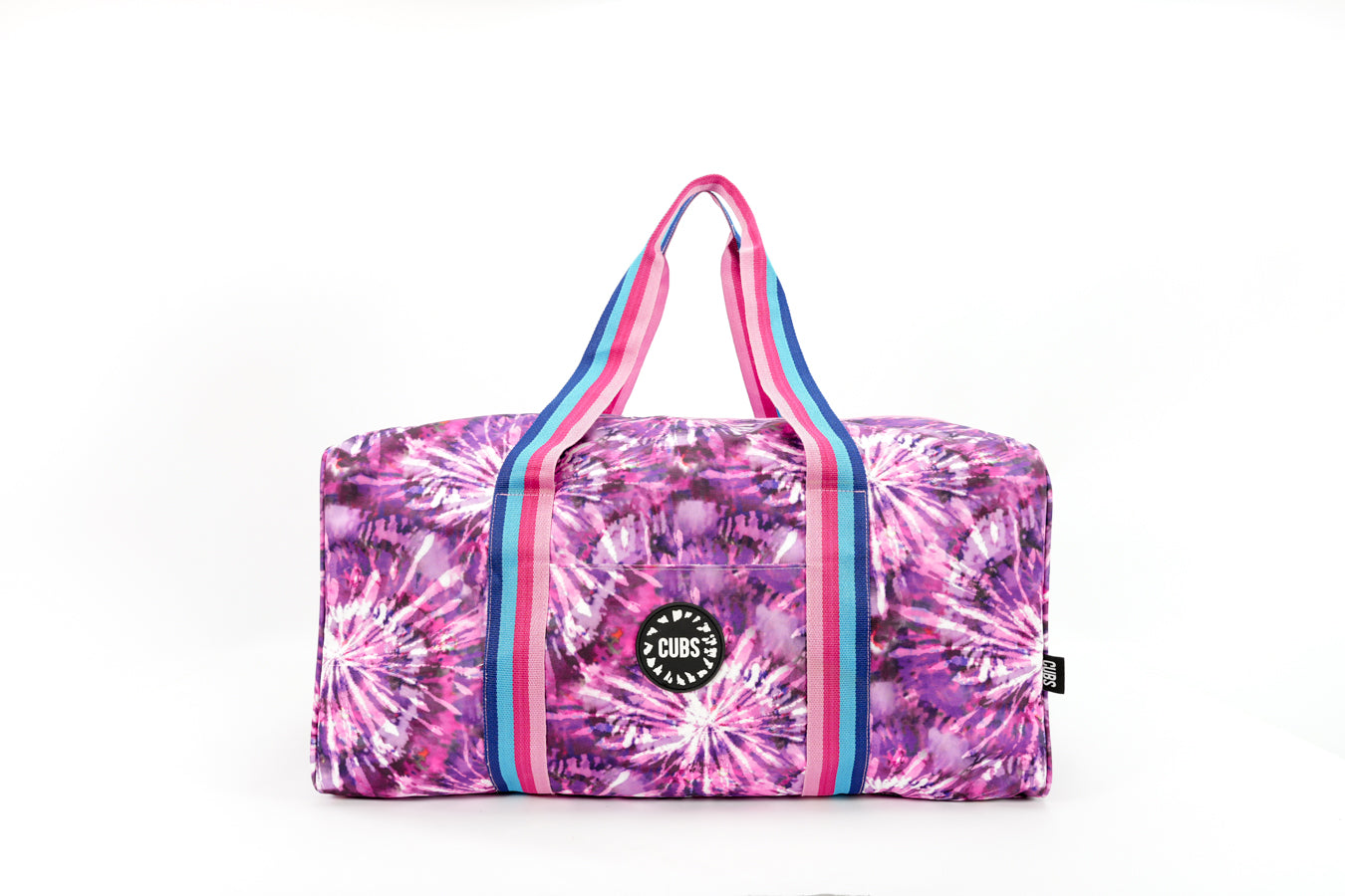 All Purple Tie Dye Medium Duffel Weekender