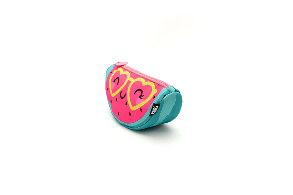 Fushia/Mint green WaterMelon Pouch