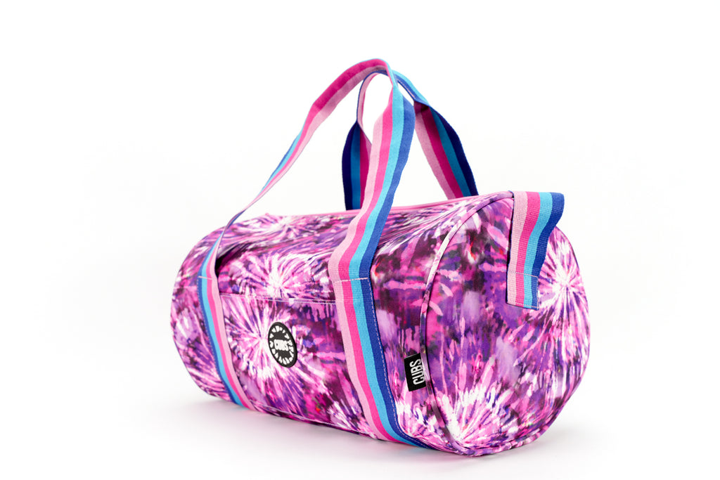 All Purple Tie Dye Medium Duffel Medium duffel