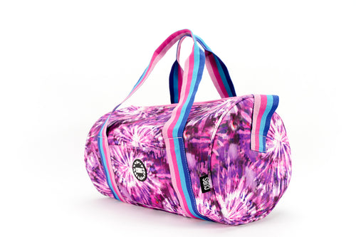 All Purple Tie Dye Medium Duffel Medium duffel
