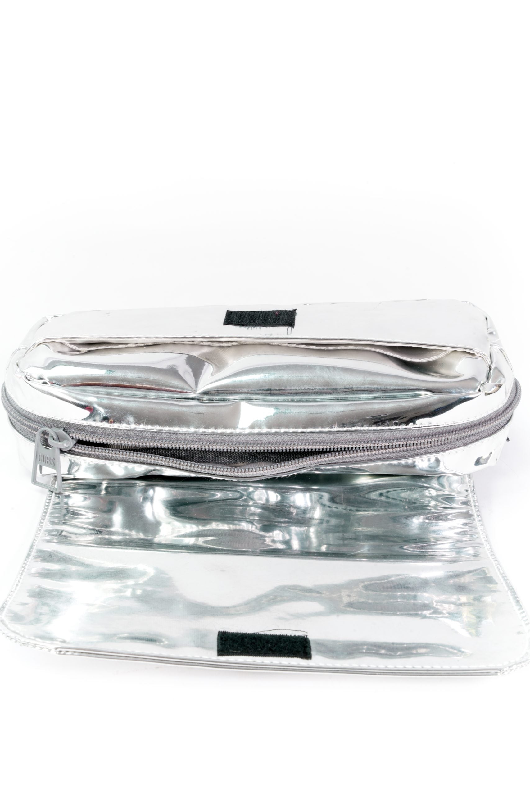 Holographic Silver High School Pencil Case