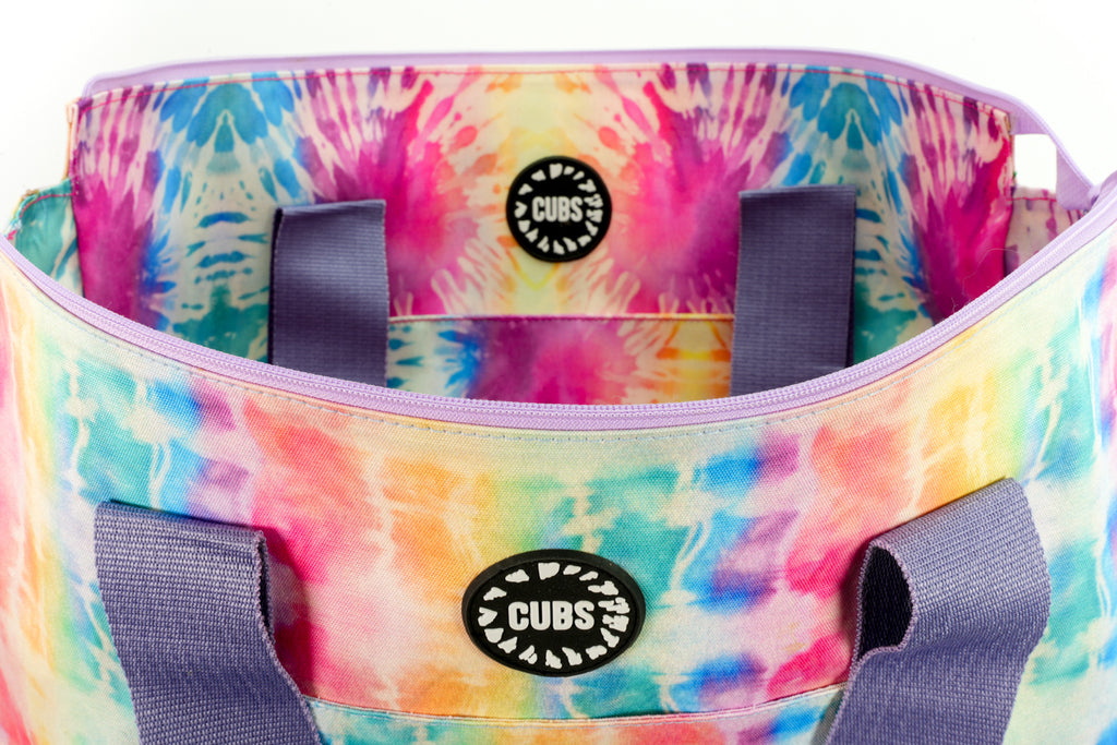 Tie Dye Water Colors Pink Rays