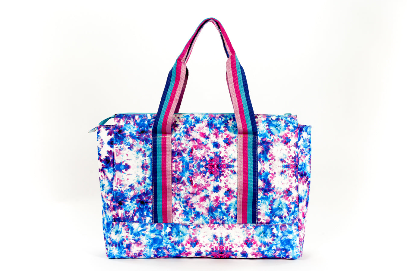 Ice Cream & Blue Watercolor’s women Double Face tote bag
