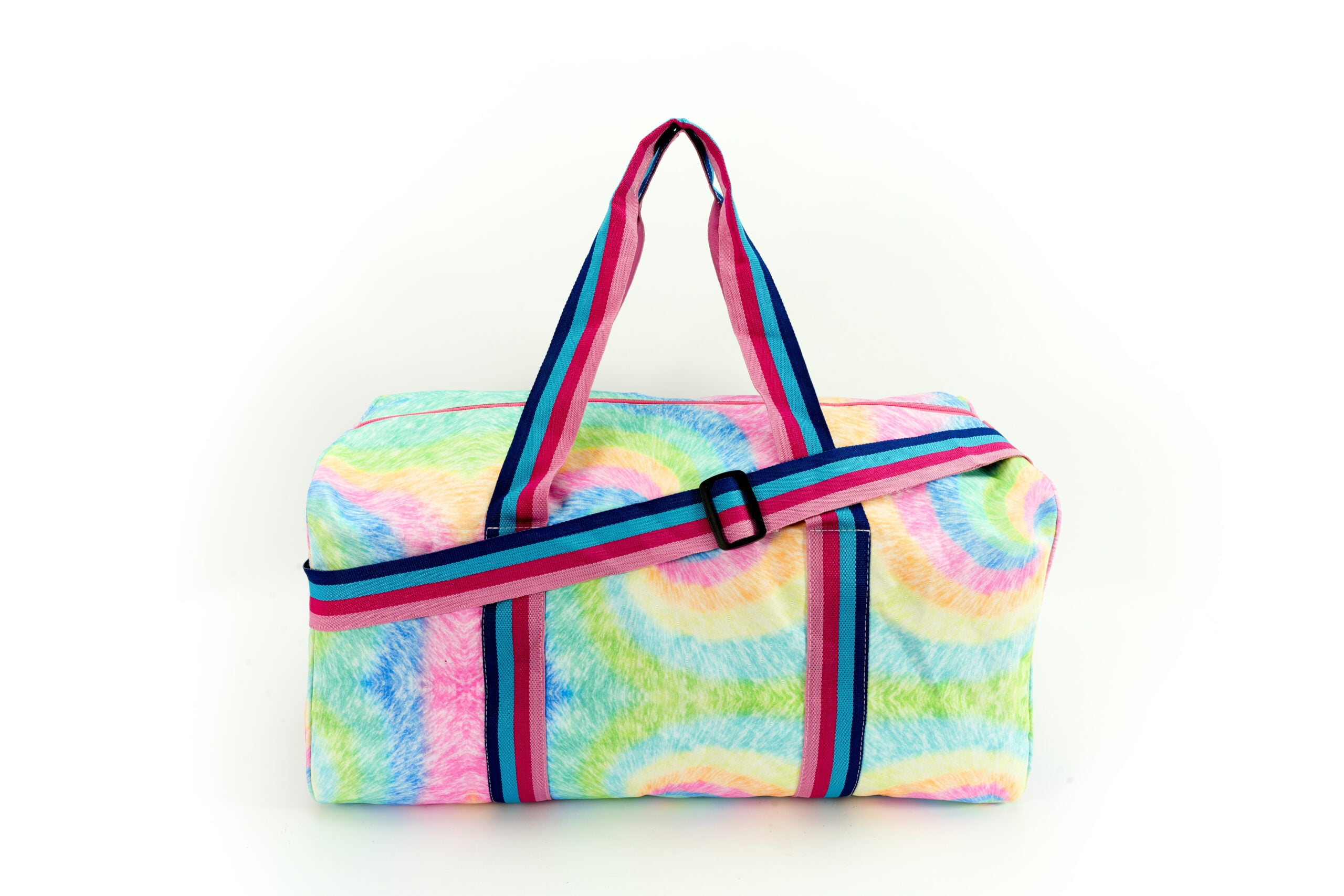 Pastel Rainbow Swirls Weekender
