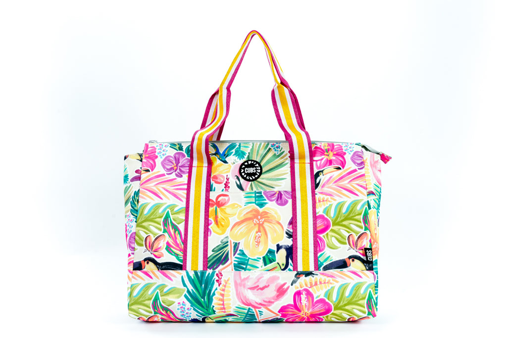 Tropical Flowers & Falmingos
