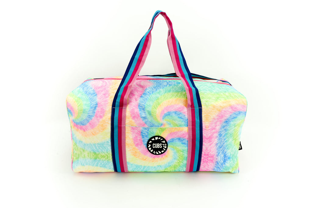 Pastel Rainbow Swirls Weekender