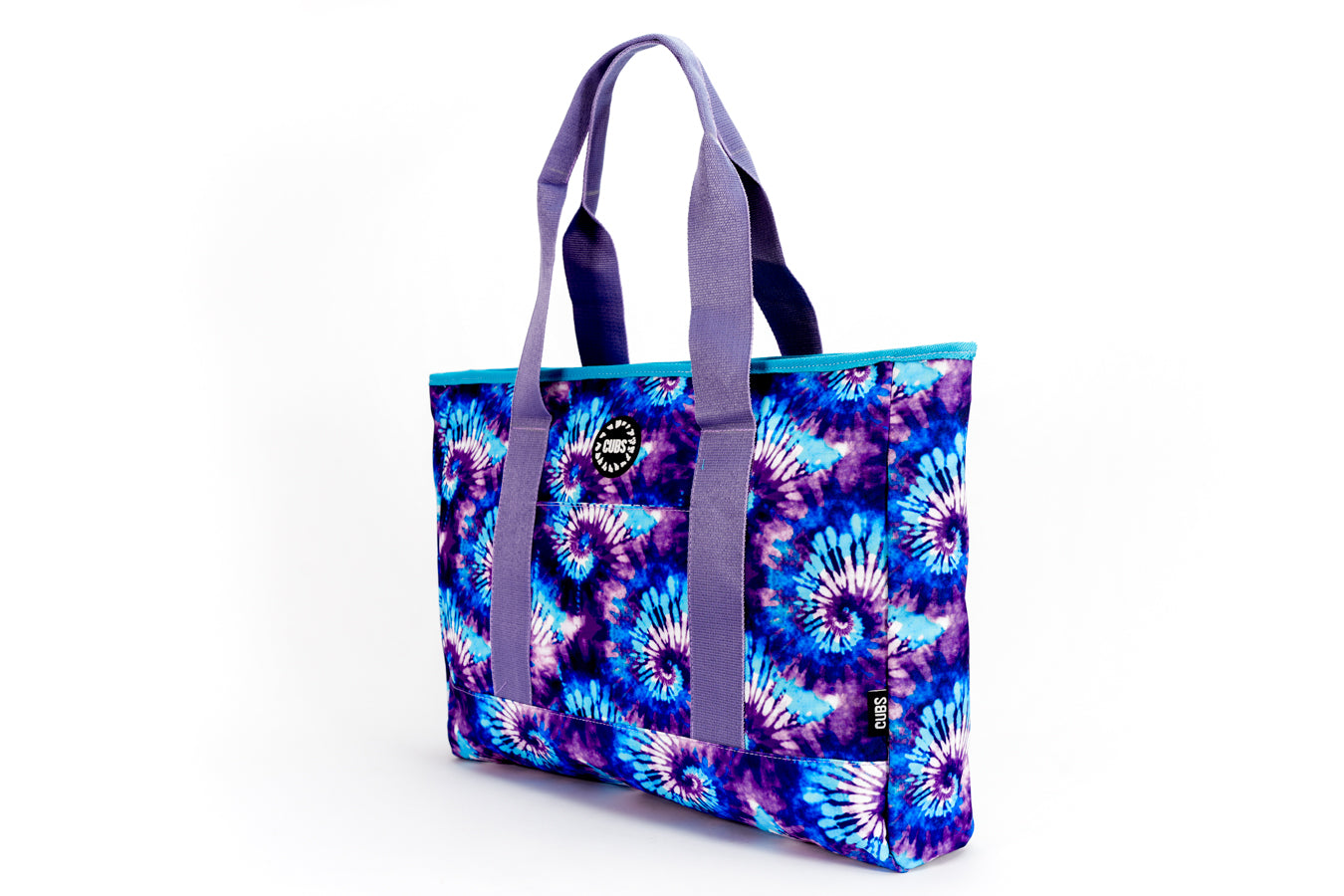 Deep Purple & Turquoise Tie Dye