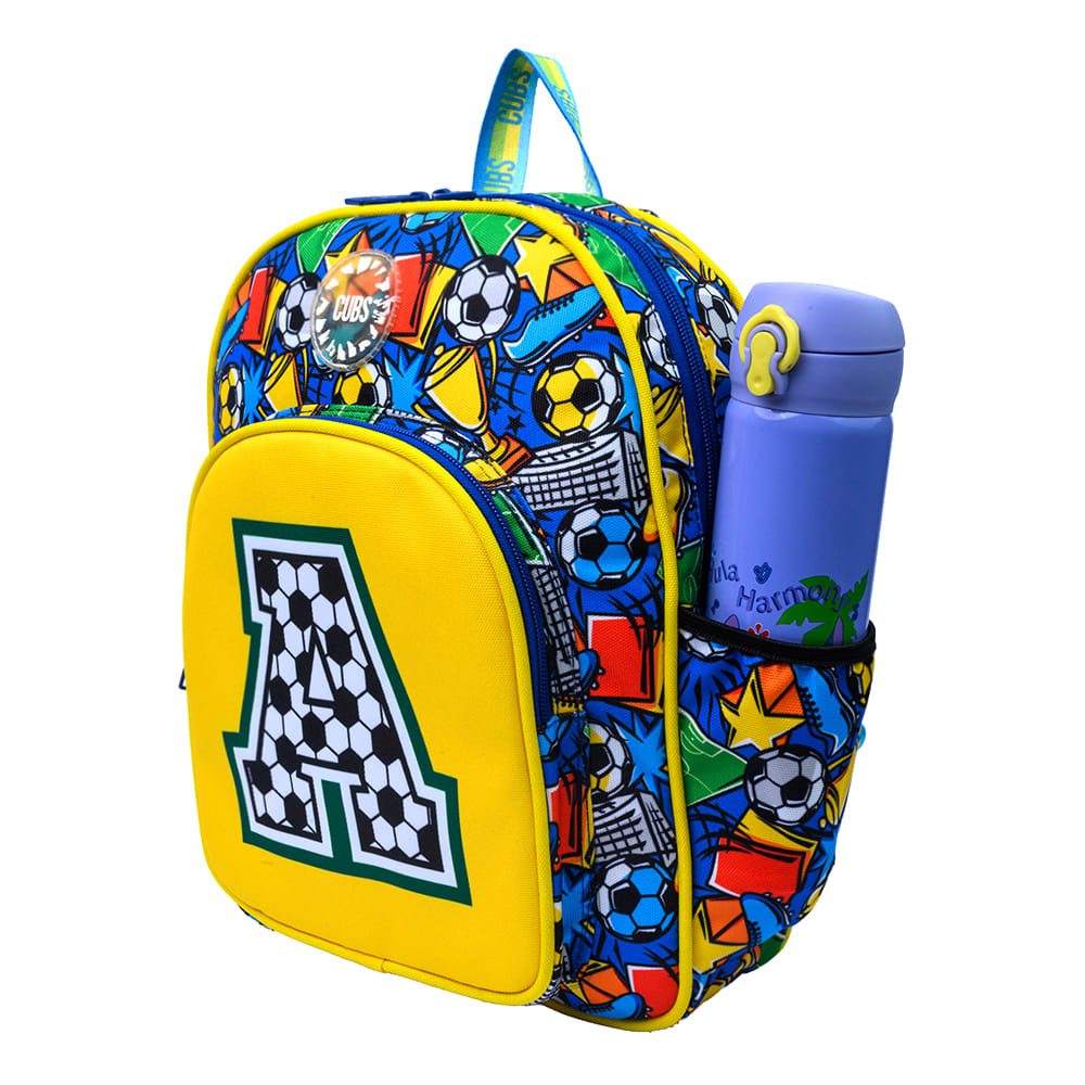 Football Fan letter A backpack Nursery