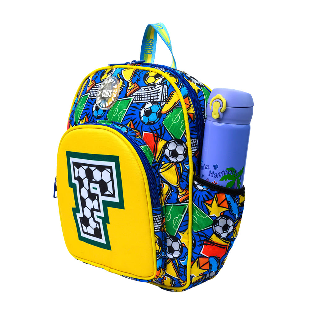 Football Fan letter F Nursery Backpack
