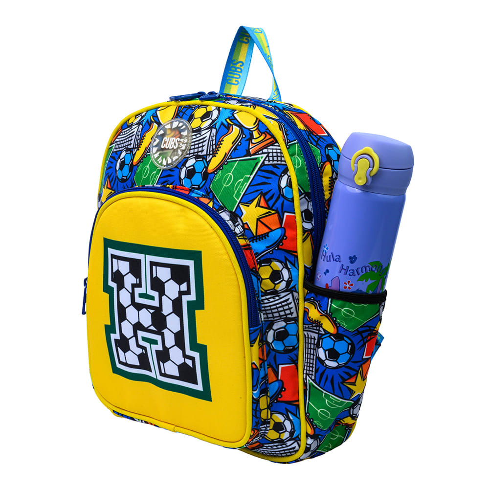 Football Fan letter H Nursery Backpack
