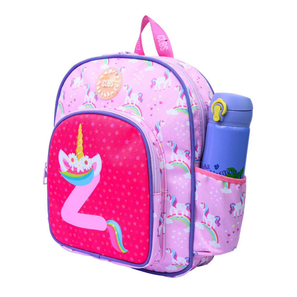 Pink Unicorn Letter Z Nursery Backpack