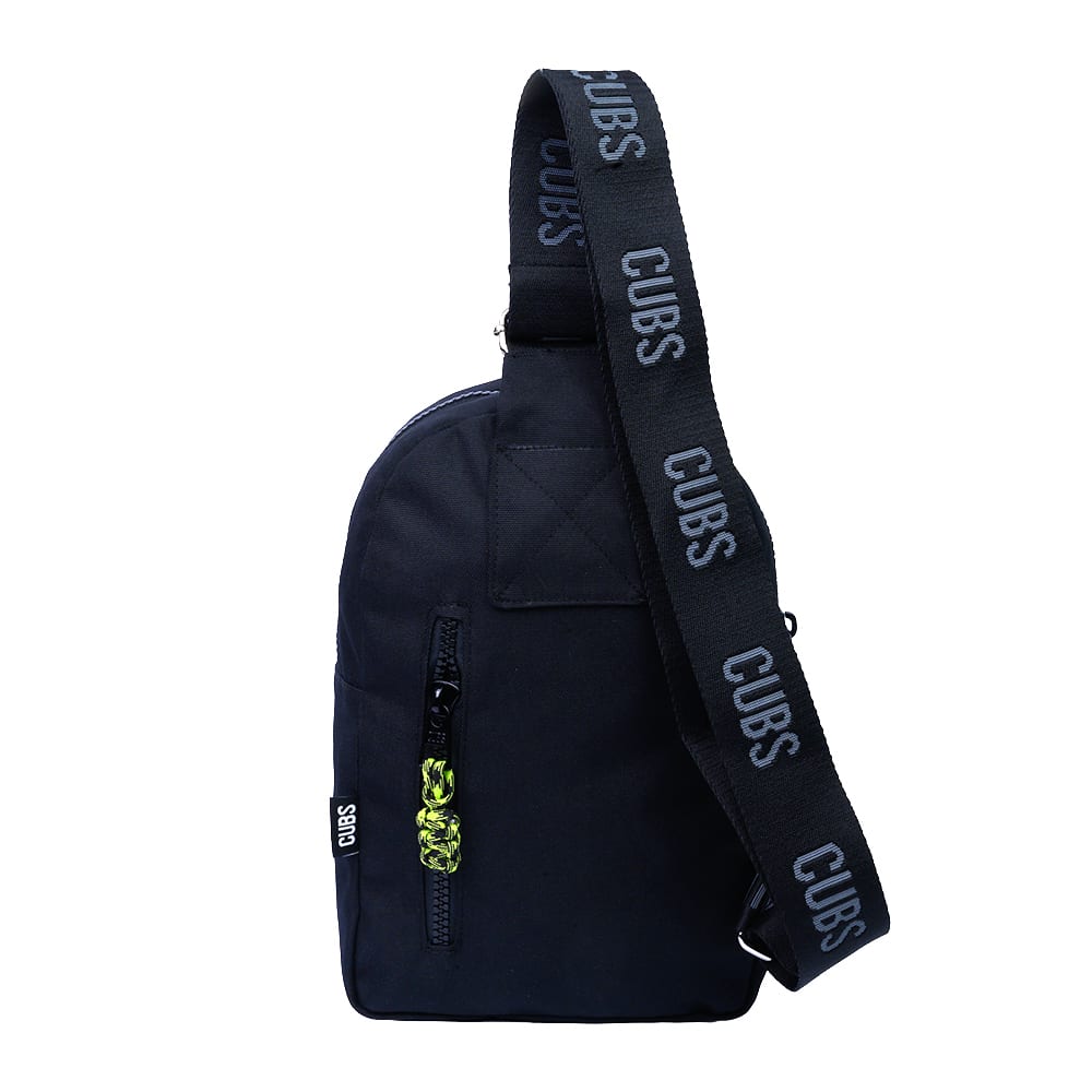 Black Sling Front Zipper