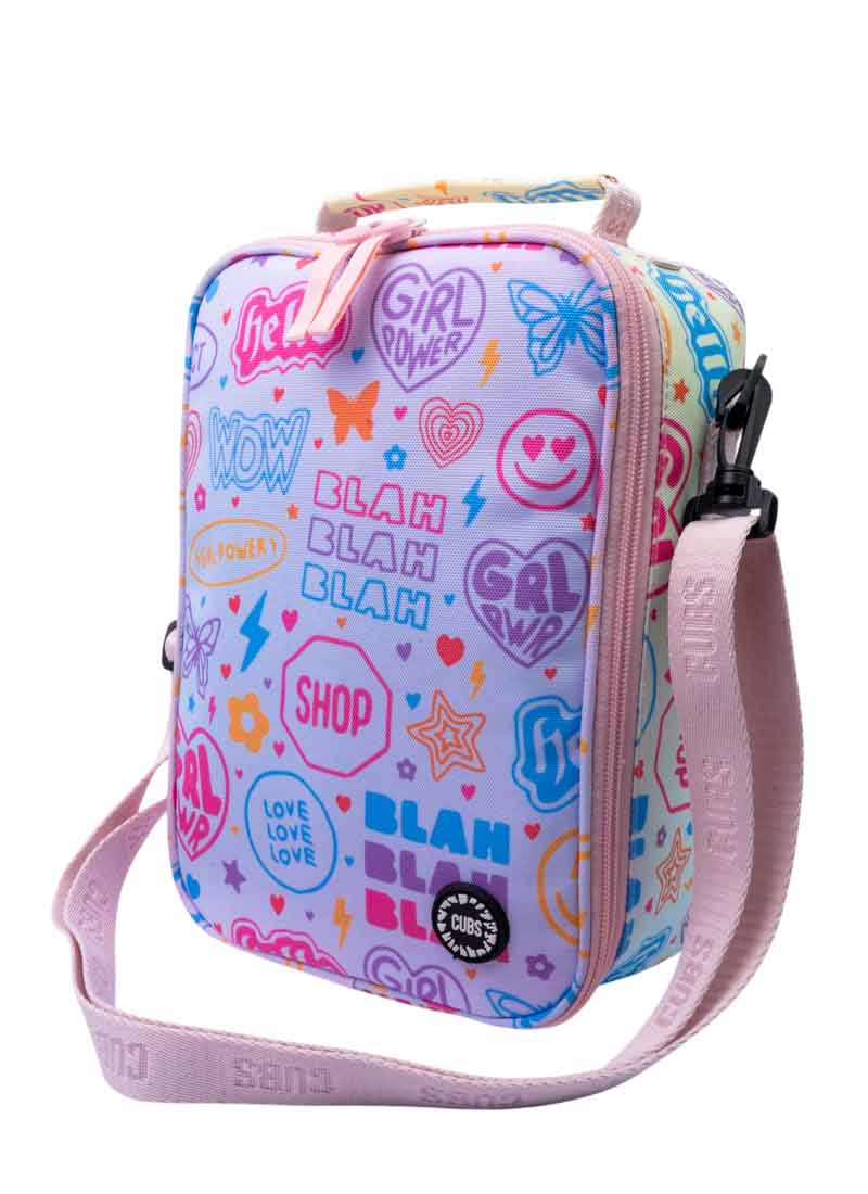 Hello Power Girl Senior Lunch bag