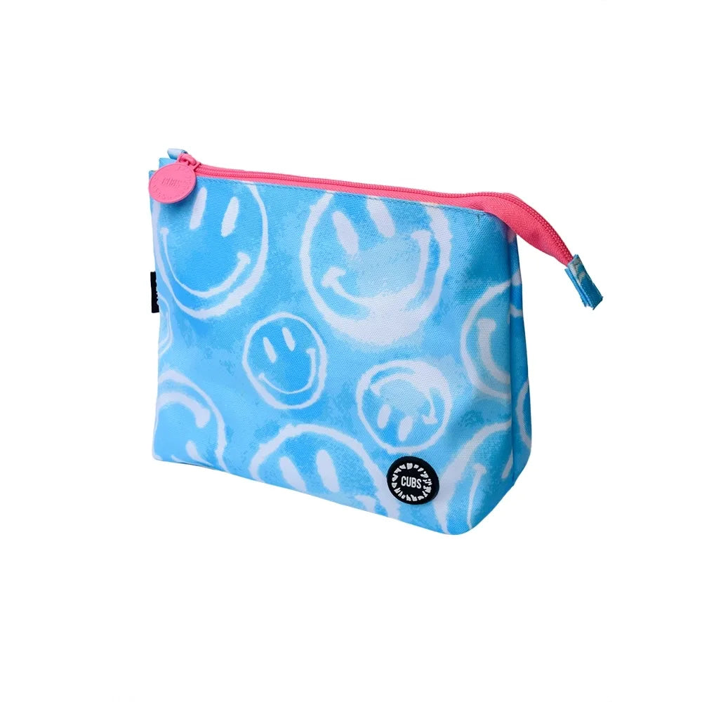 Smiley Clouds Medium Pouch