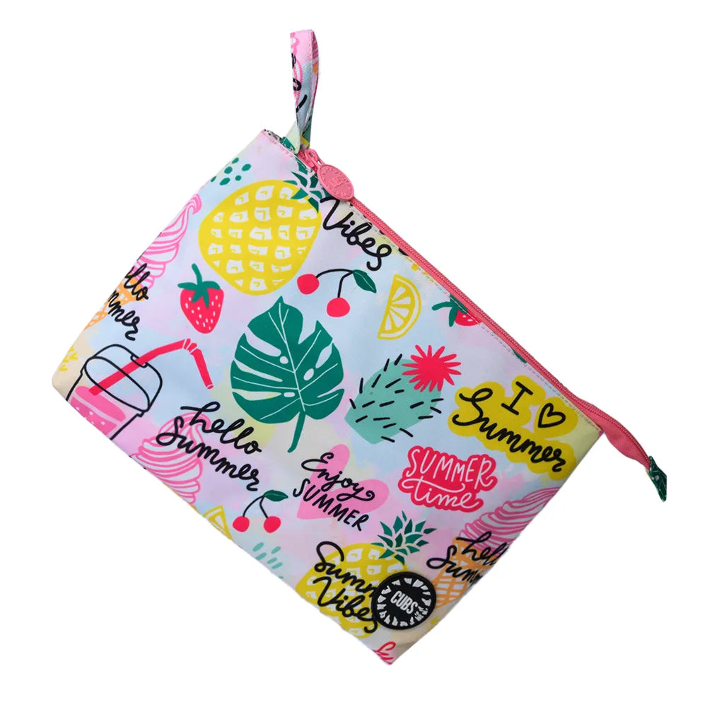 Summer Vibes all the way2 Large Pouch