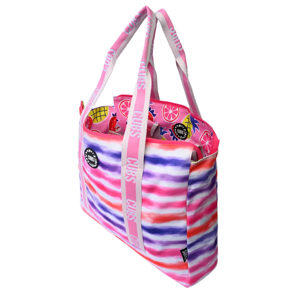 pineapple and strawberry Double Face Tote Bag