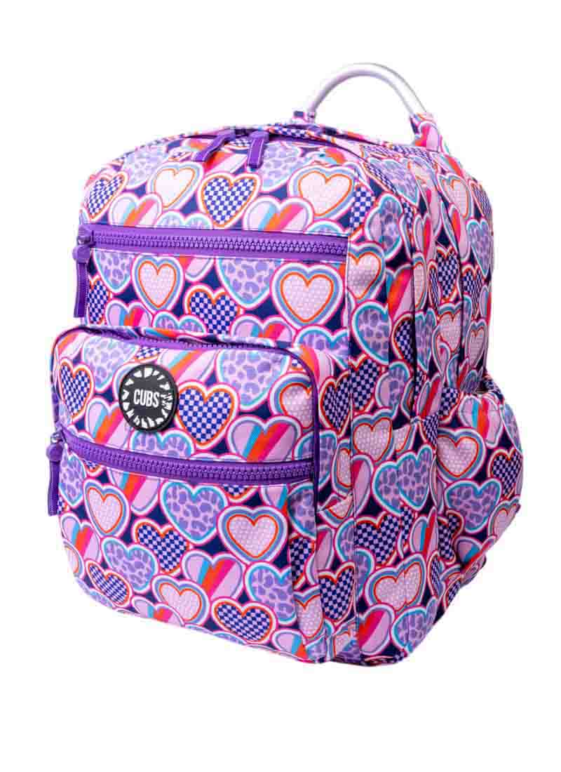 Purple Hearts  Senior Backpack