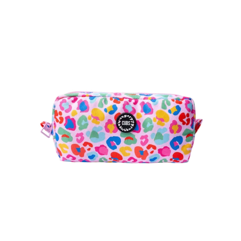 Pink Leopard Girl Pencil case