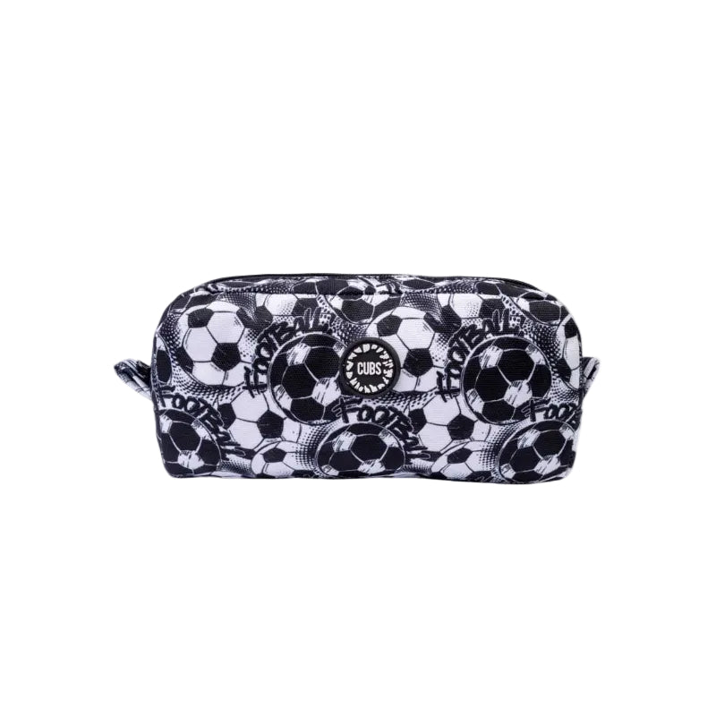 Football Black and white Pencil case