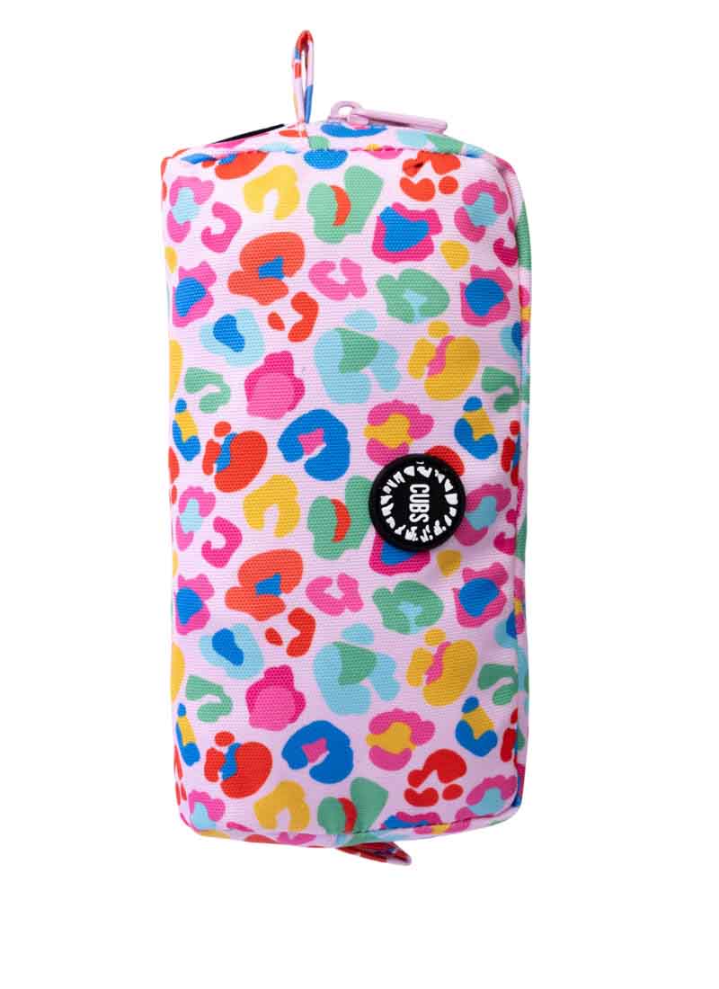 Pink Leopard Girl Pencil case