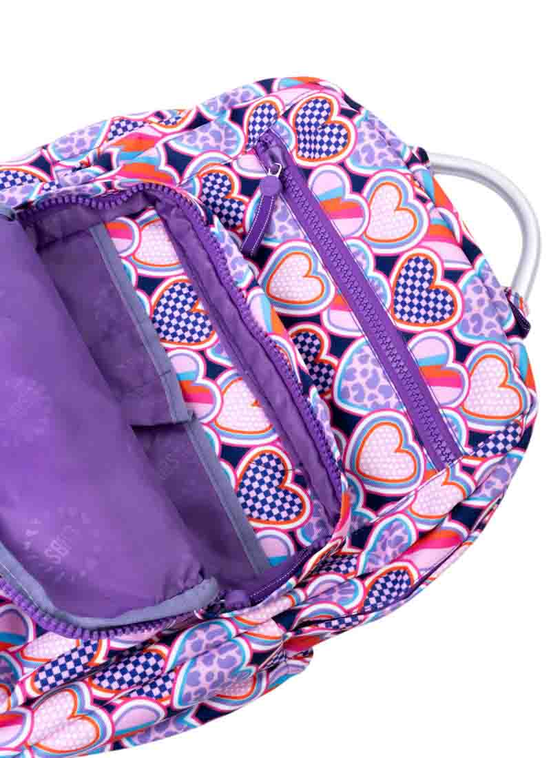 Purple Hearts  Senior Backpack