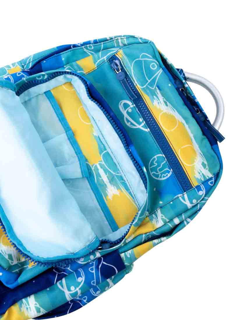 Shades of Blue universe Senior Backpack