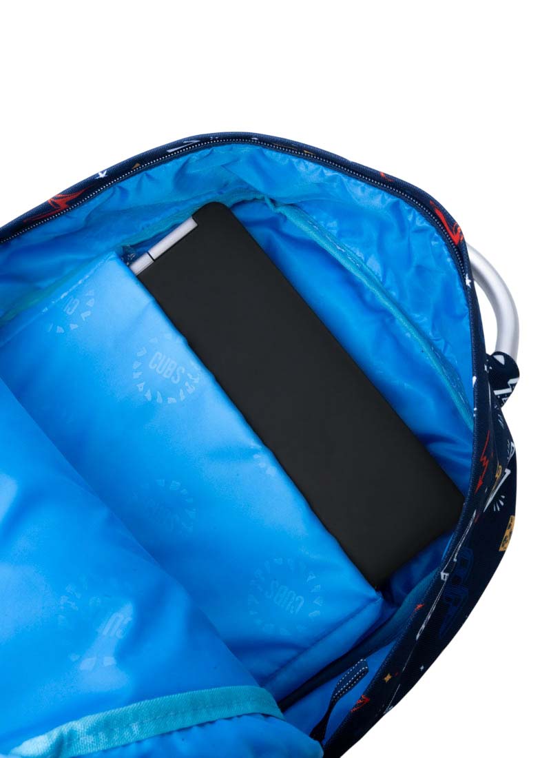 Navy Bolts Senior Backpack