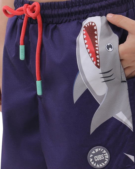 CUBS Dangerous Shark Swim Trunk