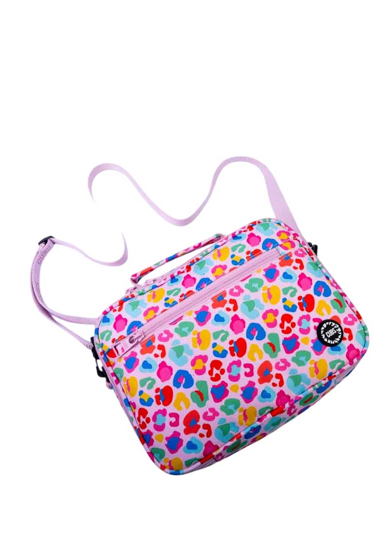 Pink Leopard Girl  Lunch bag