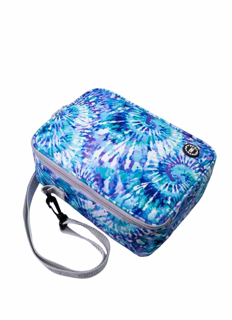 Lilac & Tiffany Blue Tie Dye Lunch bag Bag1