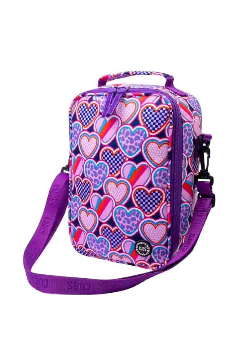 Purple Hearts  Senior Lunch bag