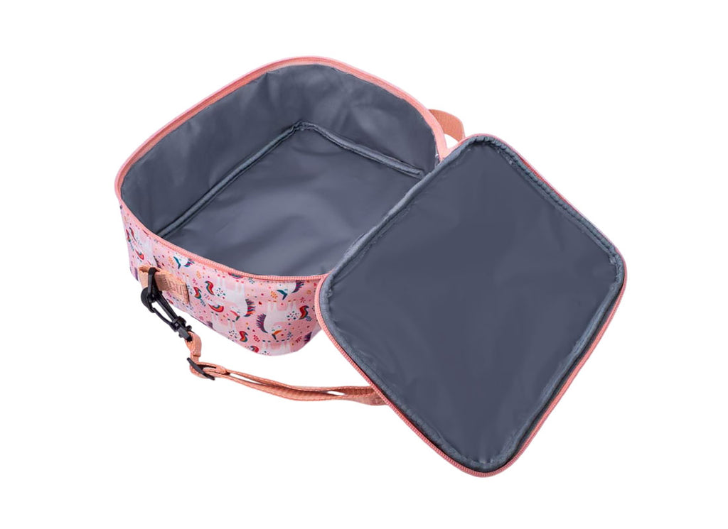 Peach Unicorns & Rainbows  Lunch bag